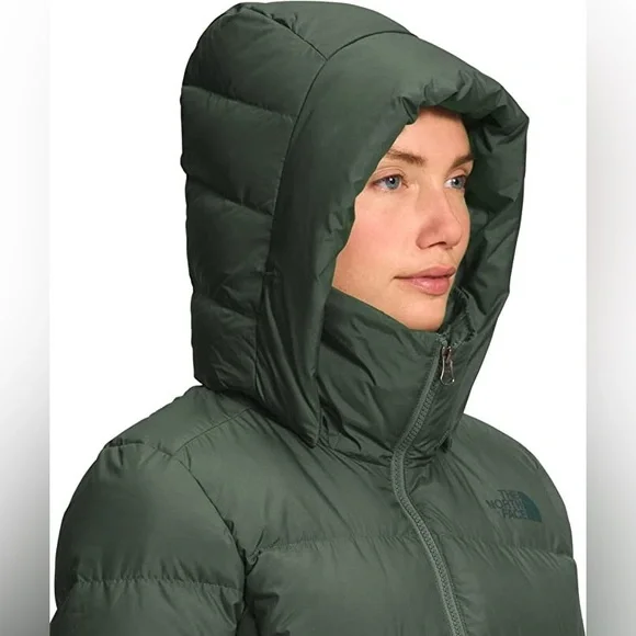 THE NORTH FACE Women's Metropolis Parka - Green size S